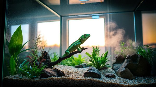 Pourquoi un terrarium est crucial pour les reptiles